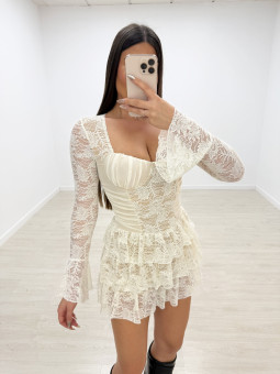 VESTIDO ENCAJE EMMILI