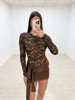 CONJUNTO PARIS MARRÓN