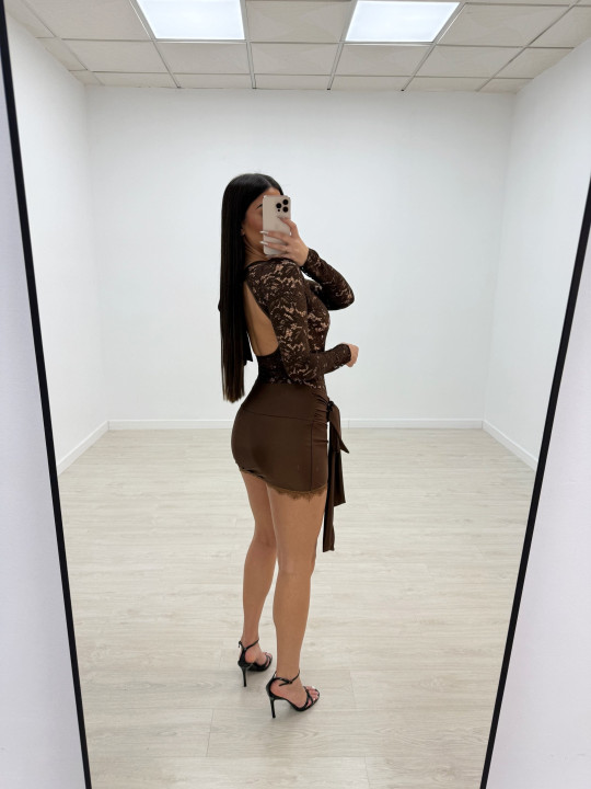 CONJUNTO PARIS MARRÓN