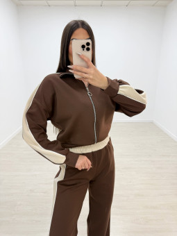 CHÁNDAL COMBI MARRÓN + BEIGE