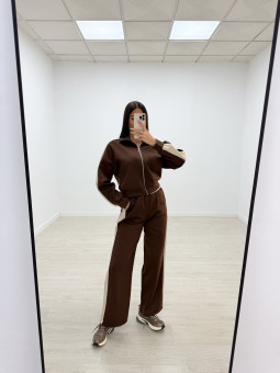 CHÁNDAL COMBI MARRÓN + BEIGE