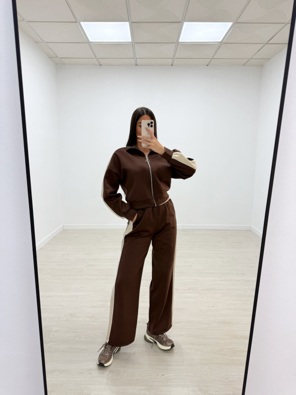 CHÁNDAL COMBI MARRÓN + BEIGE