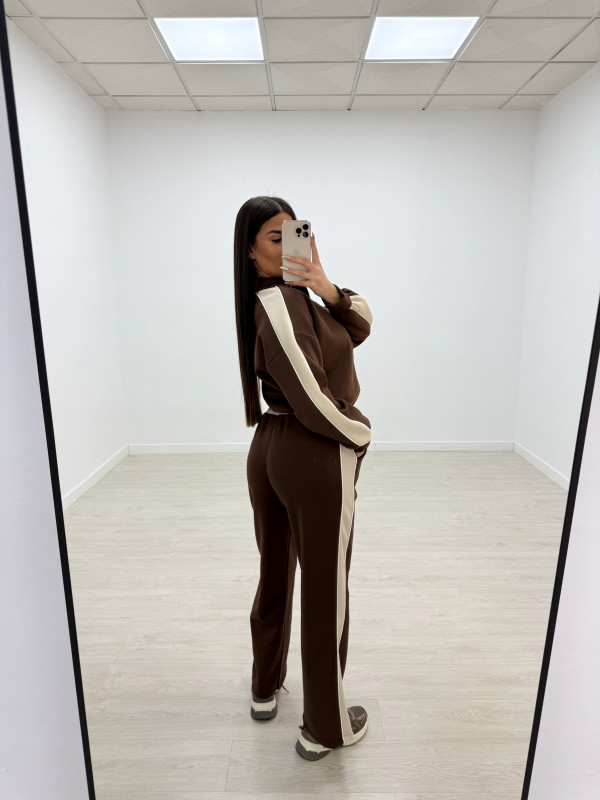 CHÁNDAL COMBI MARRÓN + BEIGE