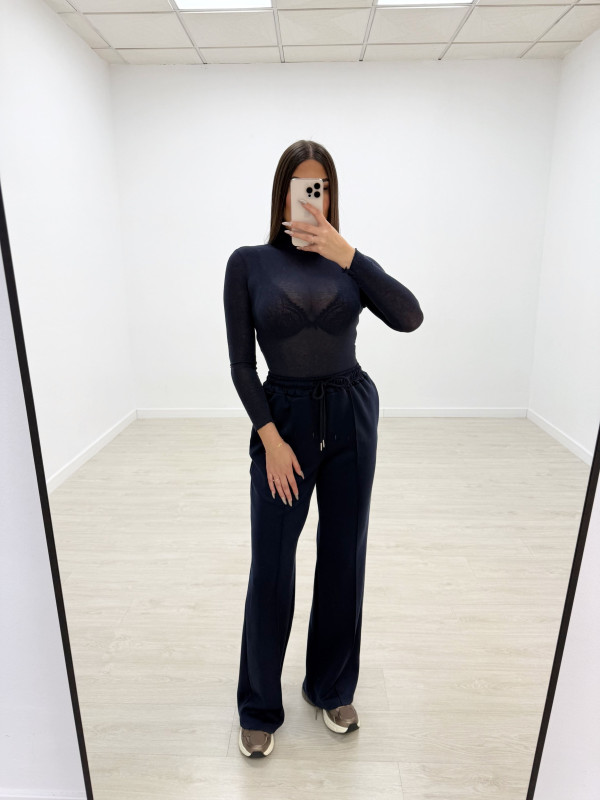 copy of CAMISETA SEMI-CUELLO AZUL MARINO