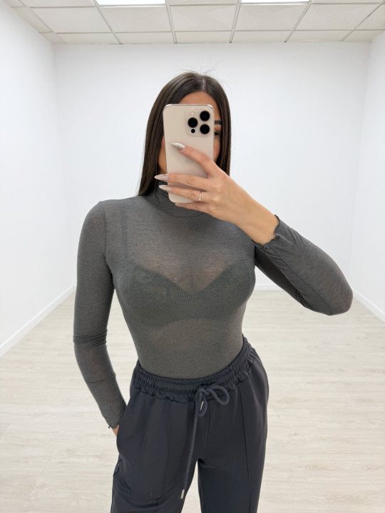 copy of CAMISETA SEMI-CUELLO GRIS