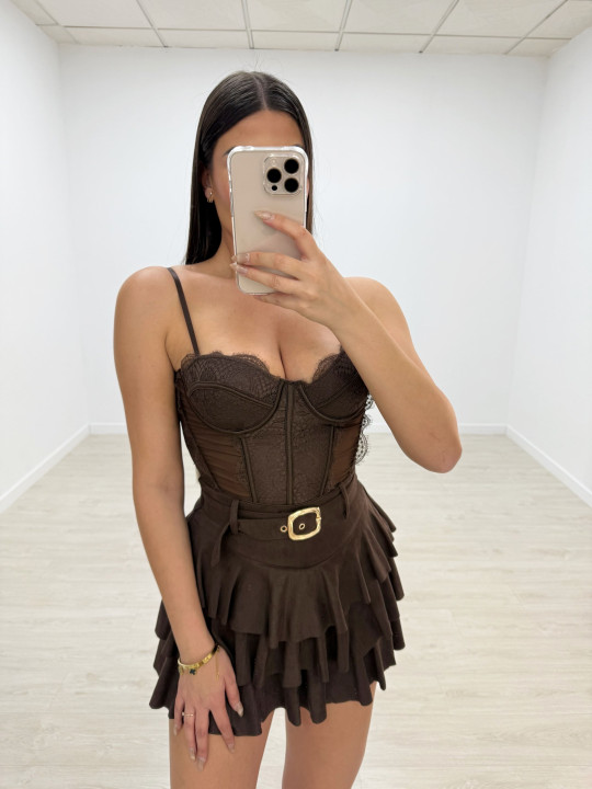 copy of FALDA VOLANTES ANTE MARRÓN