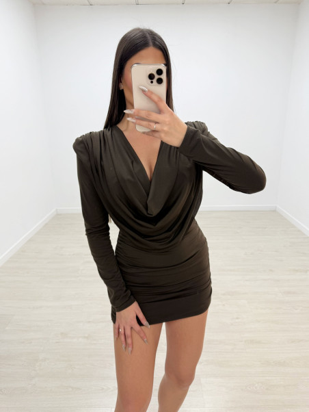 copy of VESTIDO ALICE MARRÓN