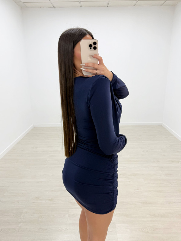 VESTIDO ALICE AZUL MARINO