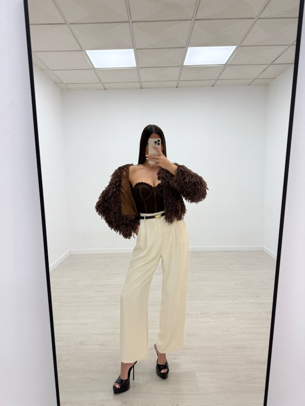 CHAQUETA VEGA MARRÓN