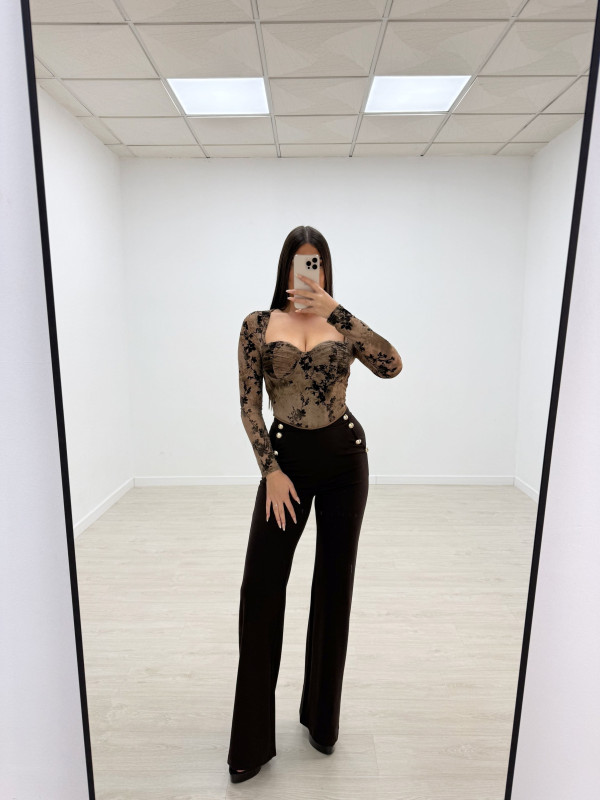 CORSÉ TUL FLOR TERCIOPELO