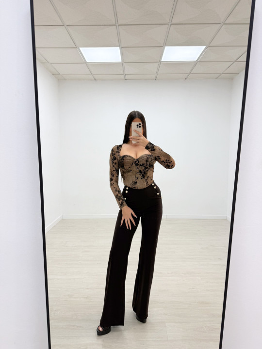 CORSÉ TUL FLOR TERCIOPELO