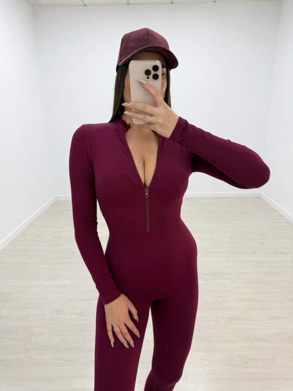 copy of MONO SEAMLESS CALIDAD SUPERIOR BURDEOS