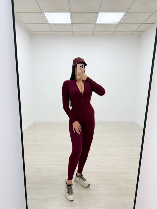 copy of MONO SEAMLESS CALIDAD SUPERIOR BURDEOS