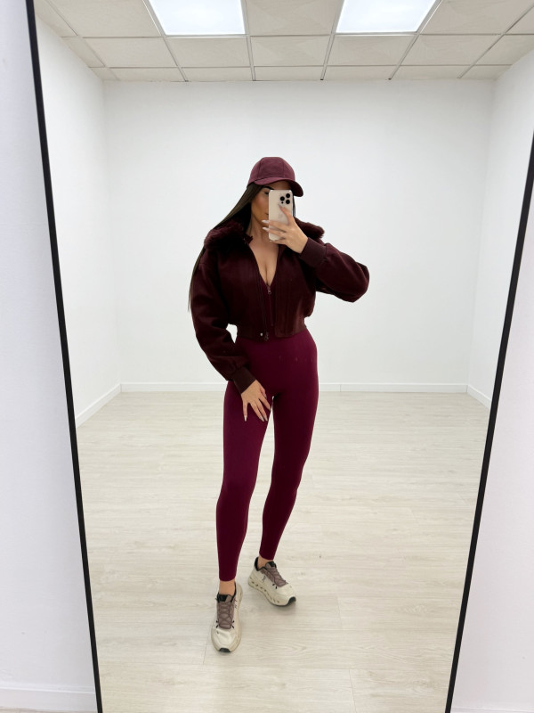 copy of MONO SEAMLESS CALIDAD SUPERIOR BURDEOS