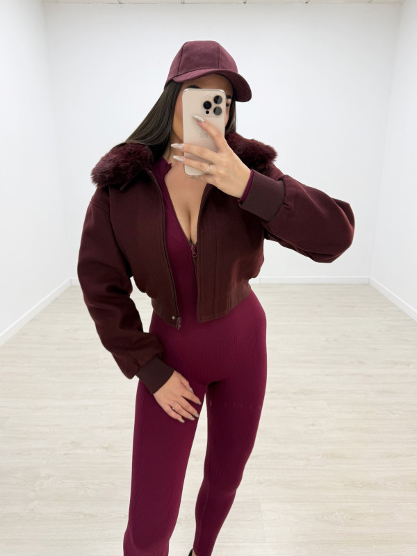 copy of MONO SEAMLESS CALIDAD SUPERIOR BURDEOS