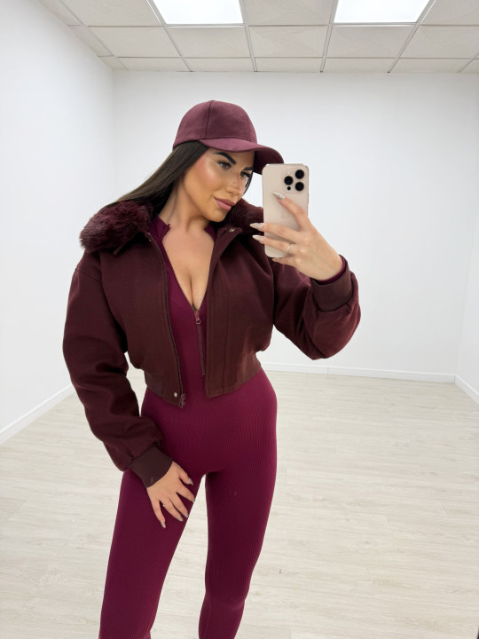 copy of MONO SEAMLESS CALIDAD SUPERIOR BURDEOS