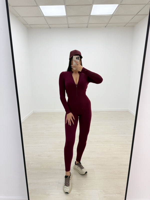 copy of MONO SEAMLESS CALIDAD SUPERIOR BURDEOS