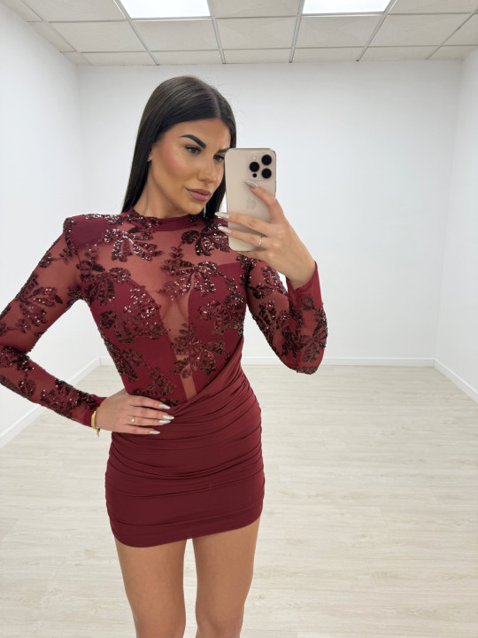 copy of VESTIDO MILÁN BURDEOS