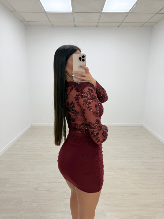 copy of VESTIDO MILÁN BURDEOS