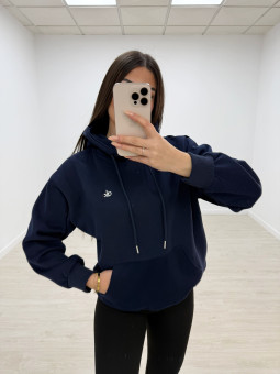 SUDADERA AL-0 AZUL MARINO