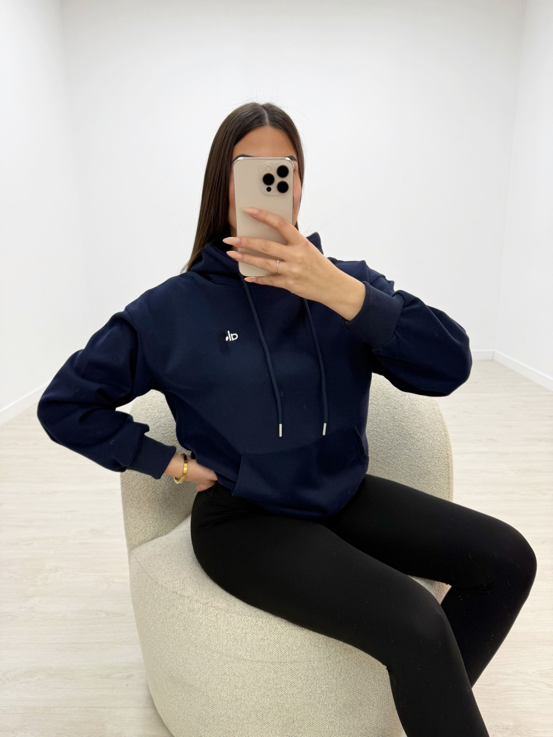 SUDADERA AL-0 AZUL MARINO