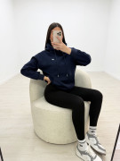 SUDADERA AL-0 AZUL MARINO