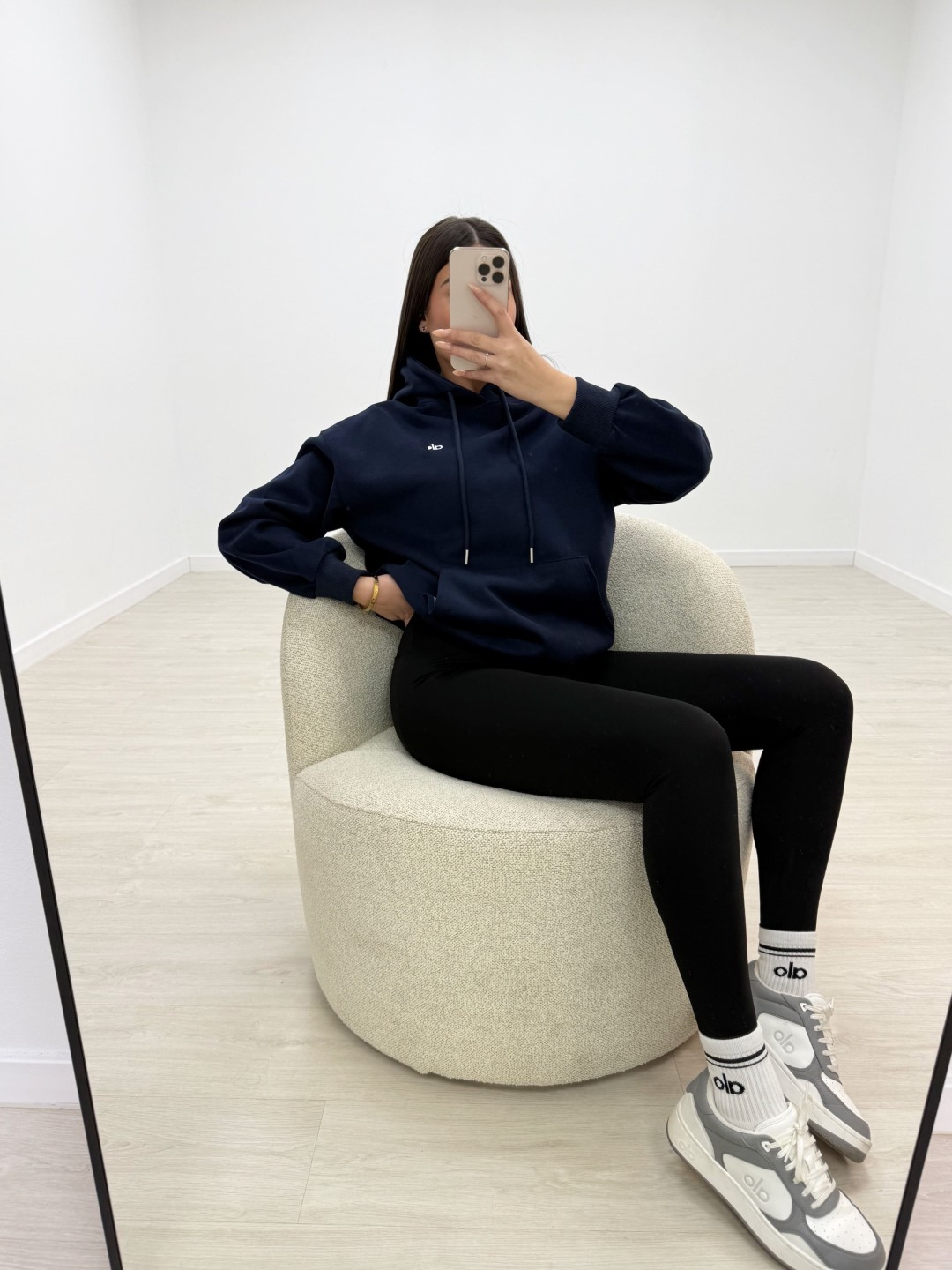 SUDADERA AL-0 AZUL MARINO