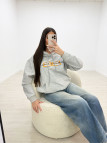 SUDADERA BALEN GRIS CLARO