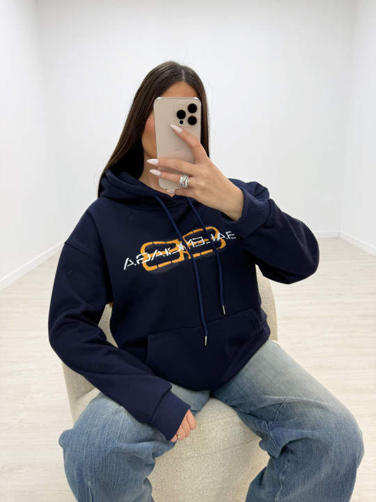 SUDADERA BALEN AZUL MARINO