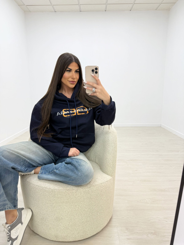 SUDADERA BALEN AZUL MARINO