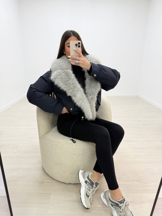 ABRIGO NORTH AZUL MARINO