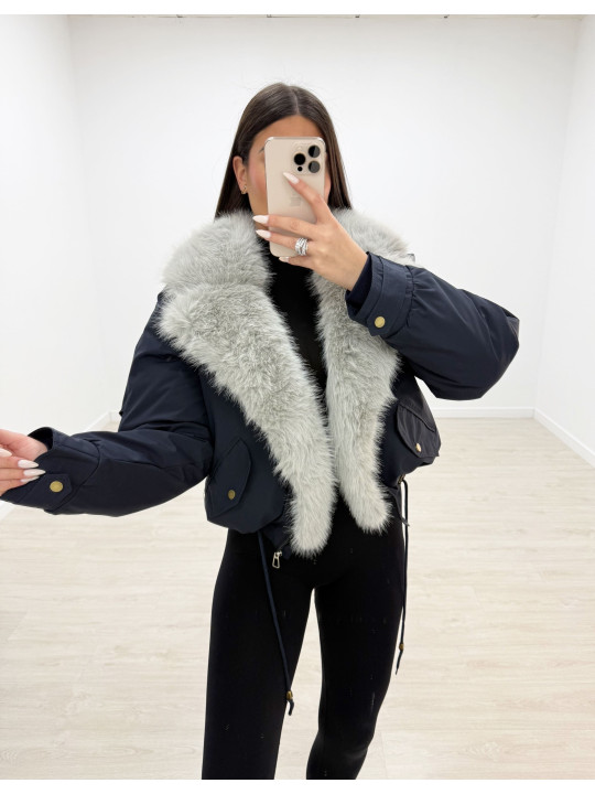 ABRIGO NORTH AZUL MARINO