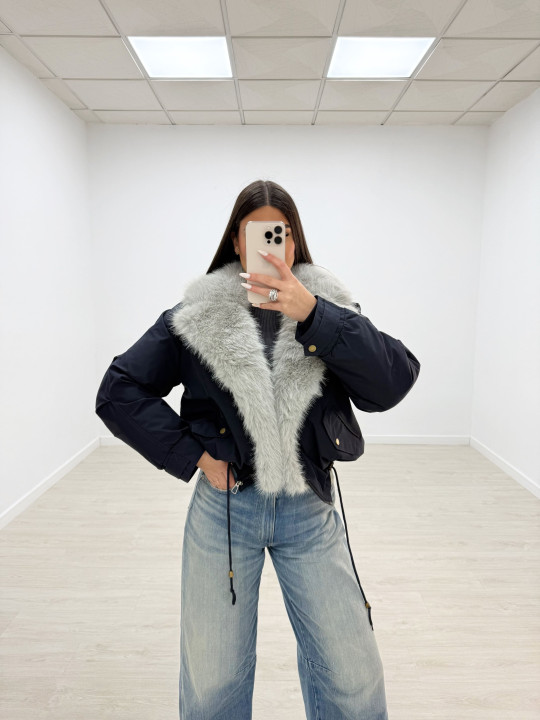 ABRIGO NORTH AZUL MARINO