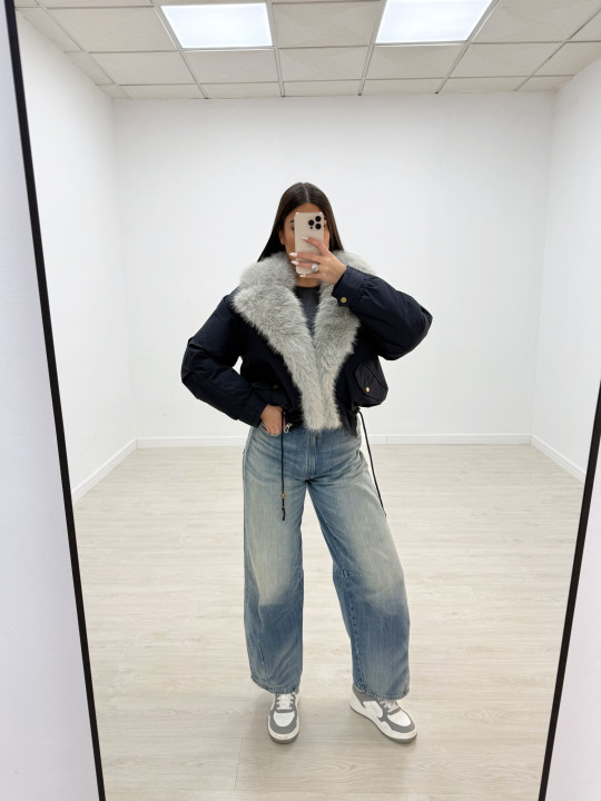 ABRIGO NORTH AZUL MARINO