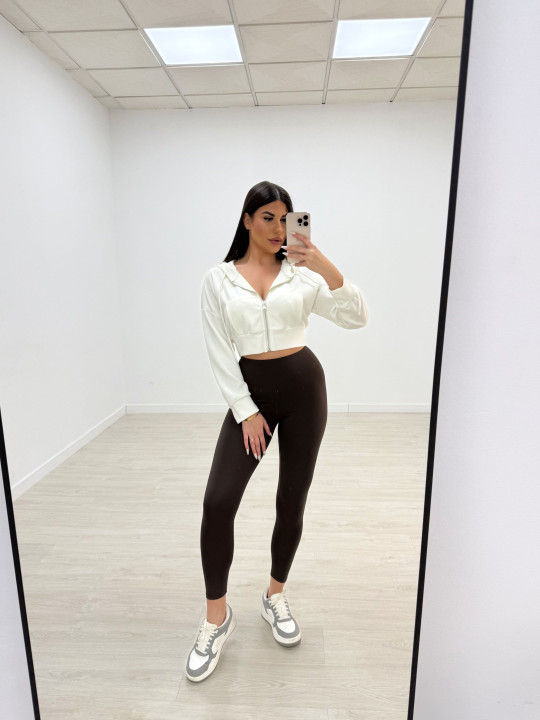 LEGGINS LULÚ MARRÓN