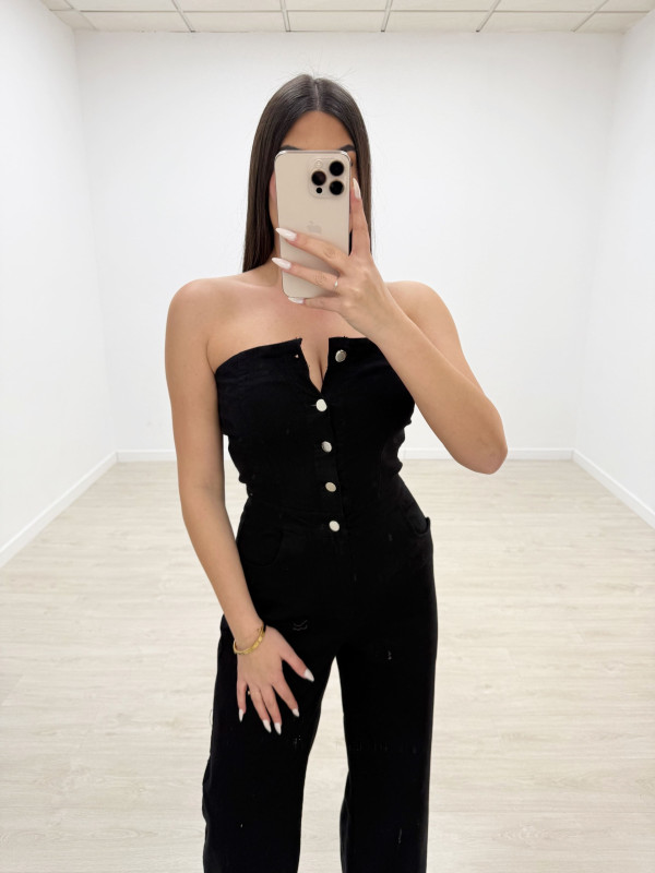 MONO DENIM PALABRA DE HONOR NEGRO