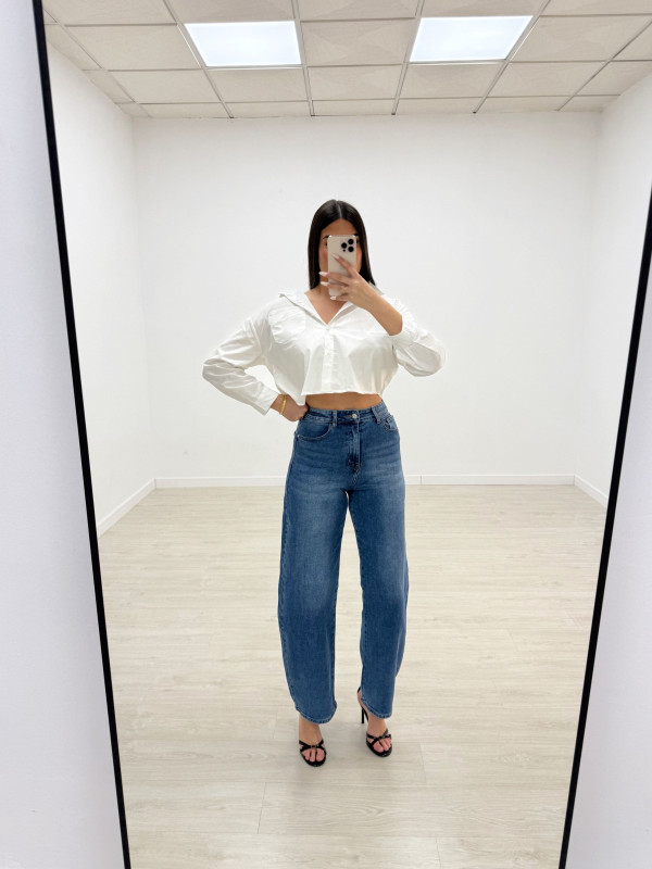 PANTALÓN VAQUERO BALLON 127Y-2