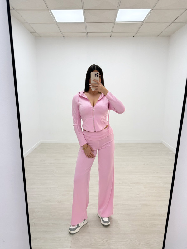 PANTALÓN CHÁNDAL DOBLE CINTURA