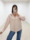 CAMISA OVERSIZE RAYAS ROSA