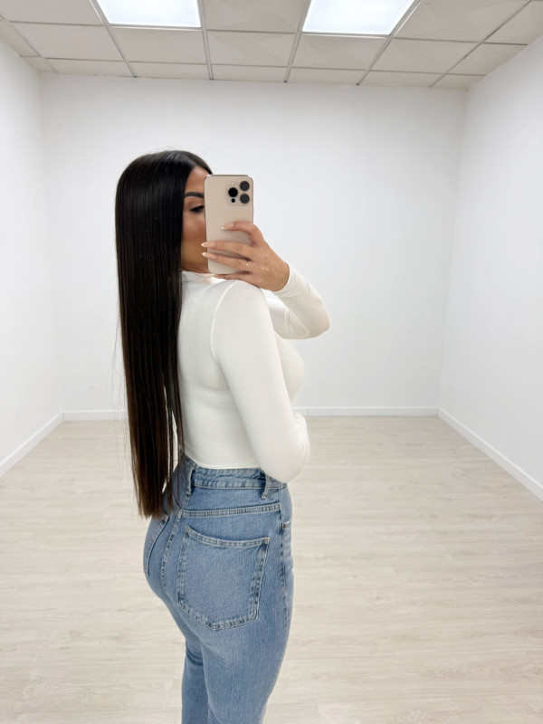 CAMISETA BÁSICA LICRA BLANCA