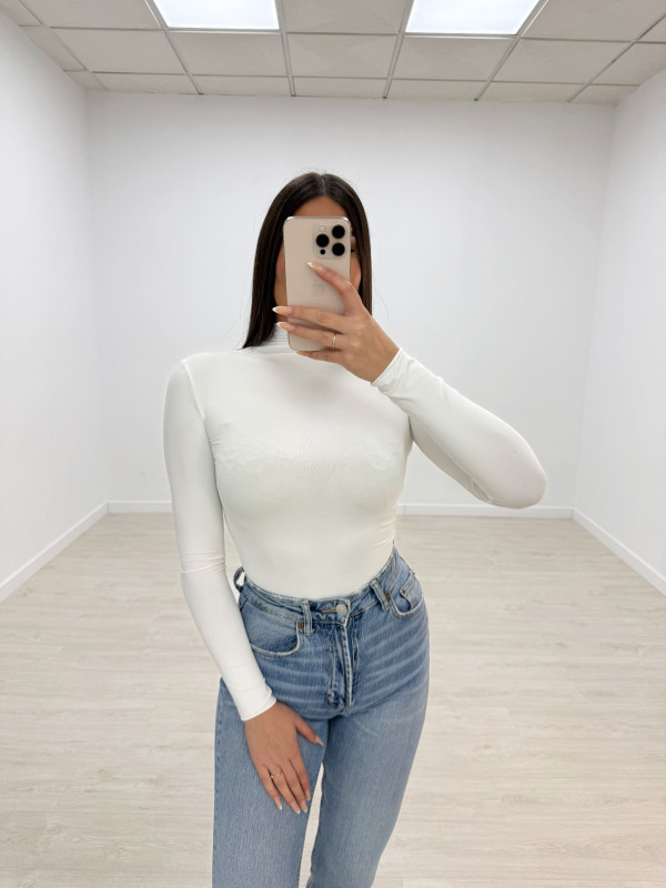 CAMISETA BÁSICA LICRA BLANCA