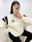 SUDADERA CHANEL BLANCA