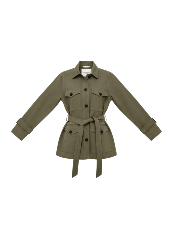 CHAQUETA SAFARI VERDE