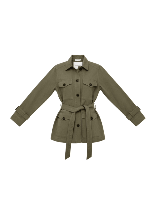 CHAQUETA SAFARI VERDE