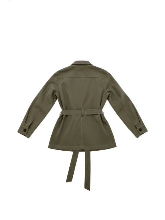 CHAQUETA SAFARI VERDE