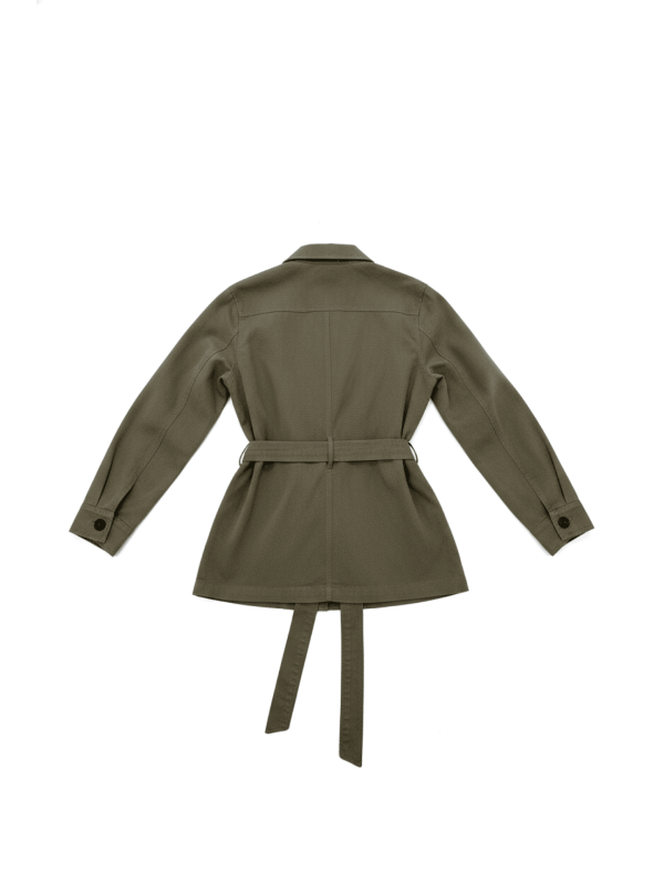 CHAQUETA SAFARI VERDE