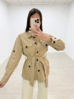CHAQUETA SAFARI CAMEL