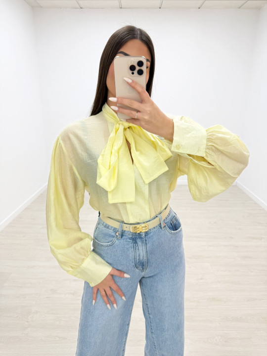 CAMISA LAZADA AMARILLA