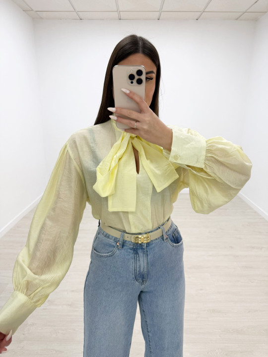 CAMISA LAZADA AMARILLA