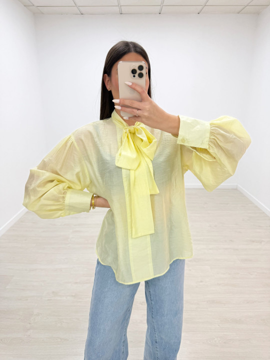 CAMISA LAZADA AMARILLA